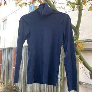 J Crew Mercantile Navy Blue Turtleneck Size Medium